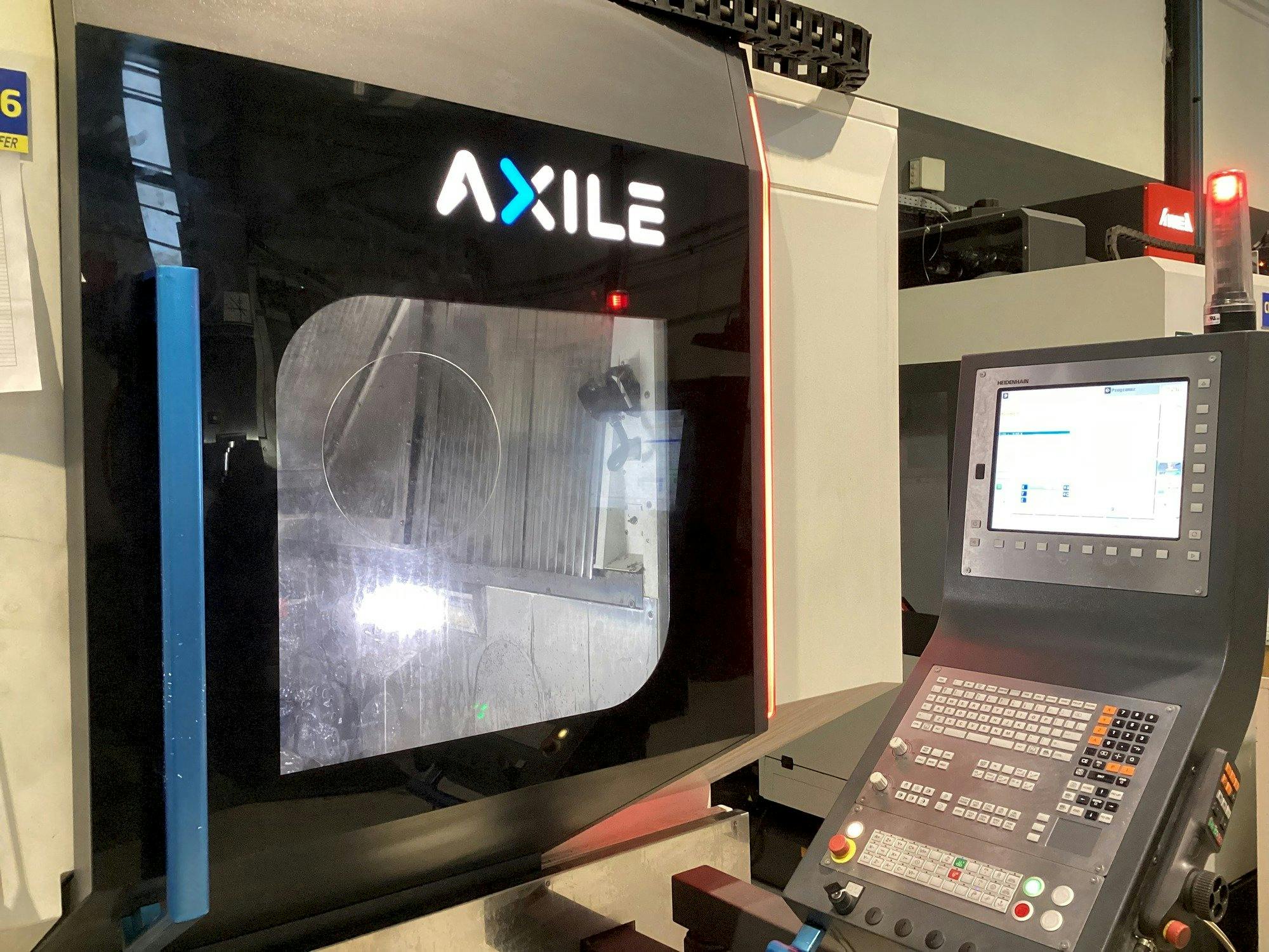 Vista frontal de la máquina AXILE G6